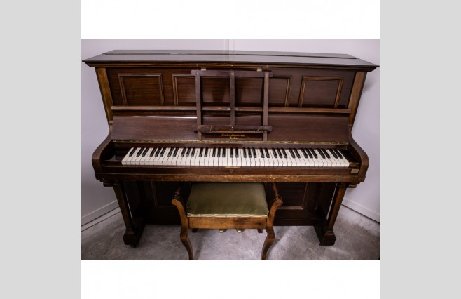 Used Murdoch Mahogany Upright Piano Sold As Seen Bargain - Image 1